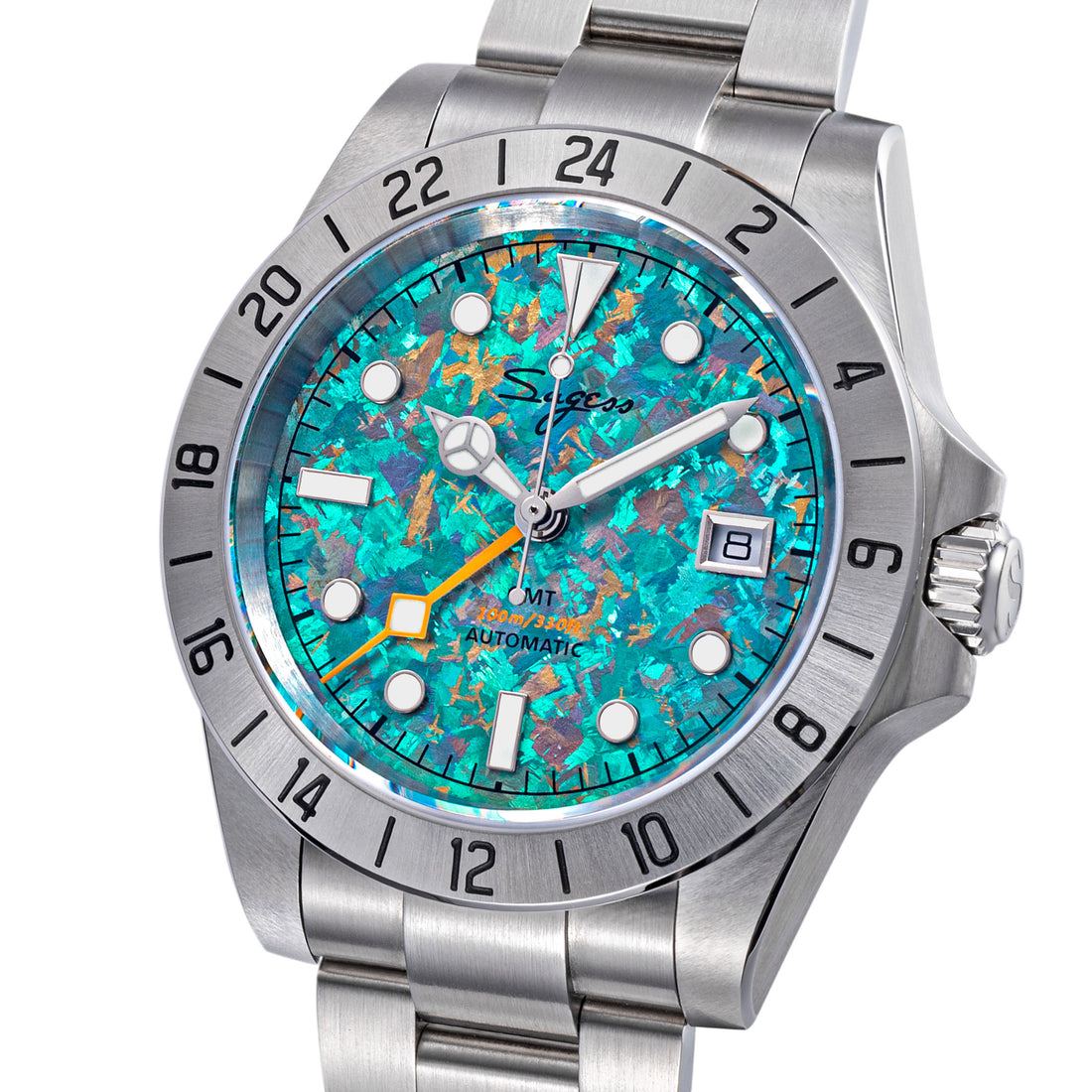 Heritage S463 BB GMT Green Dial