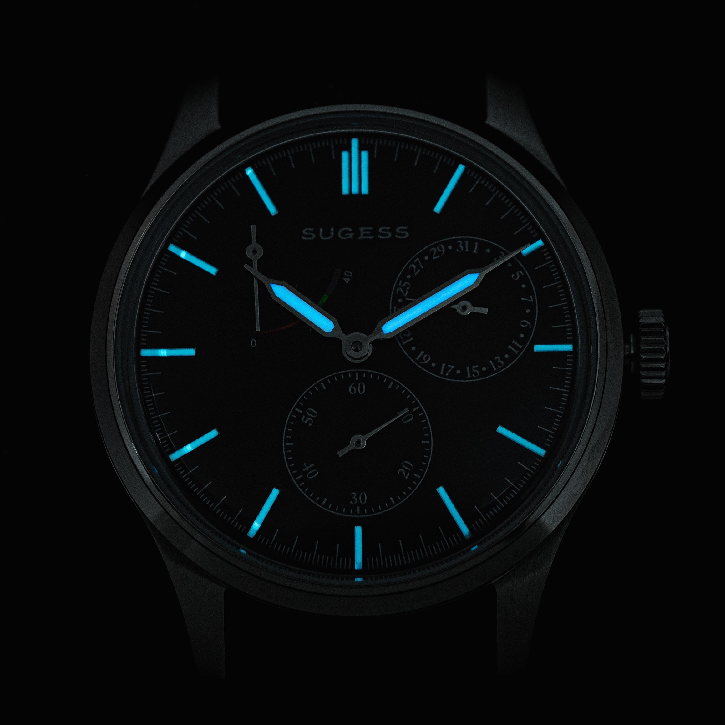 時計 SUGESS SEA automatic watch Sugess S458 Deep Blue Dial Stainless-Steel Automatic