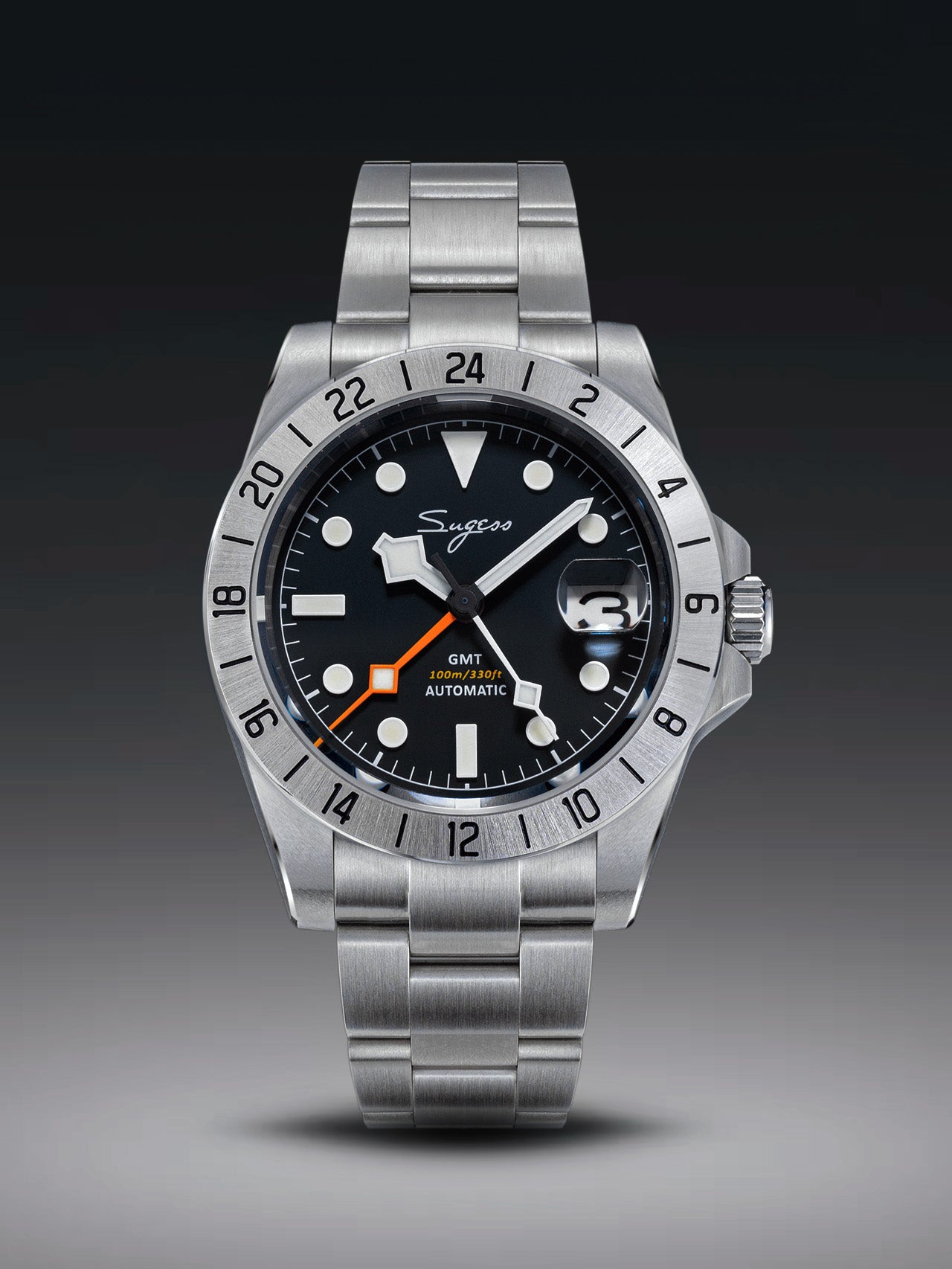 Heritage S463 BB GMT Black Dial