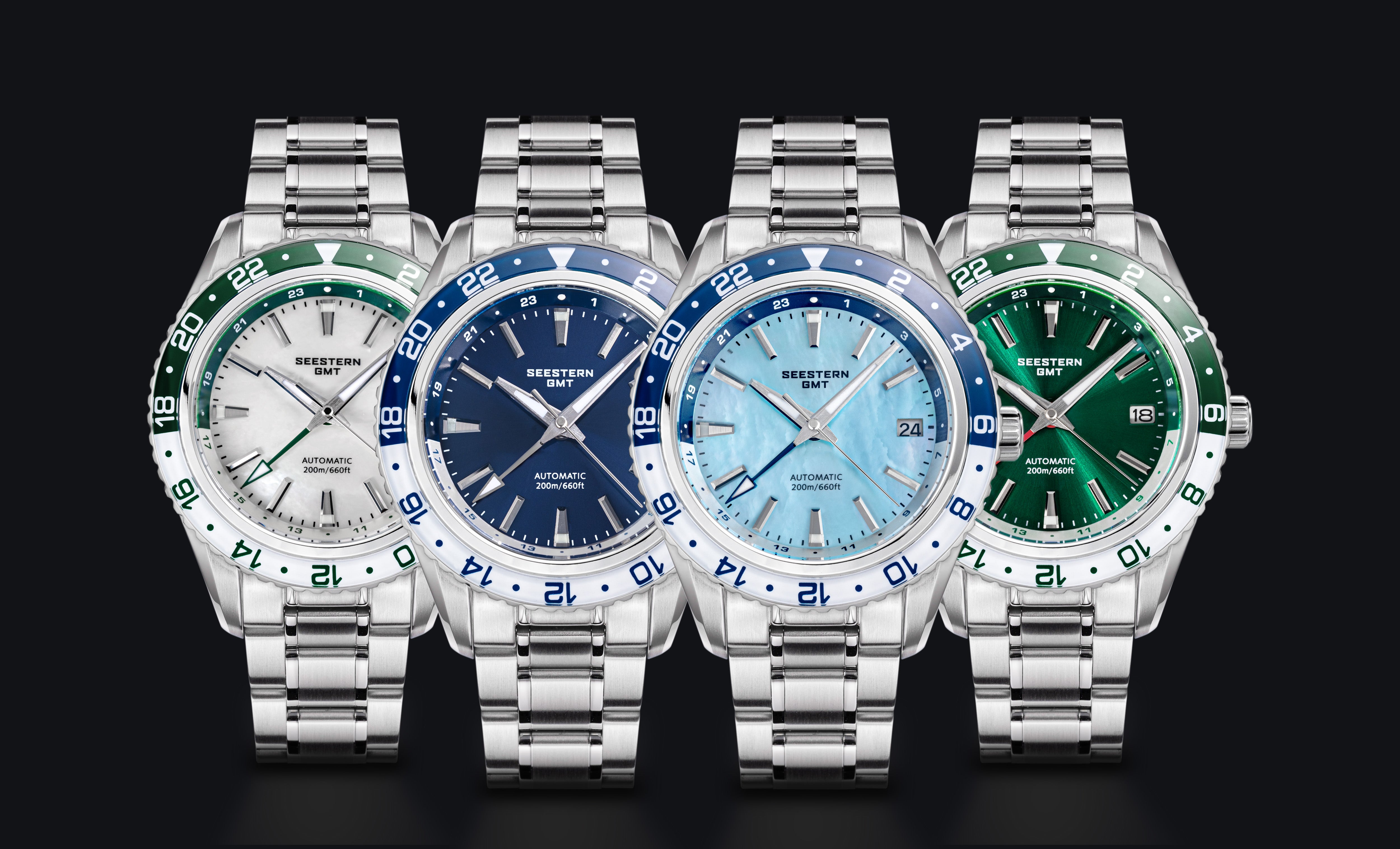 Seestern S456 GMT Automatic Blue Dial Automatic Seestern S456 GMT Automatic Blue Dial Automatic