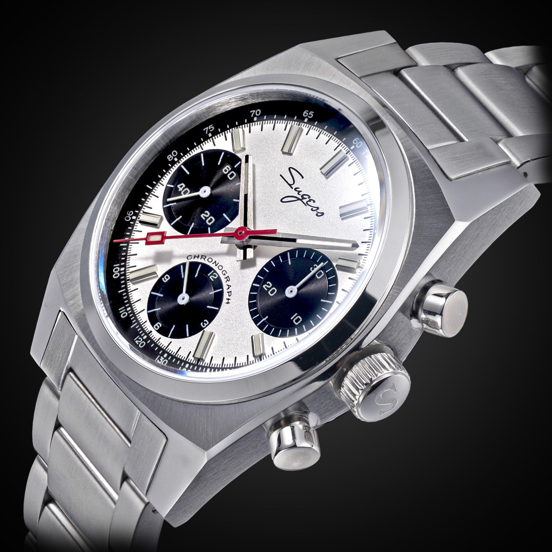 Chrono Heritage S419-2 Chronograph Panda Dial