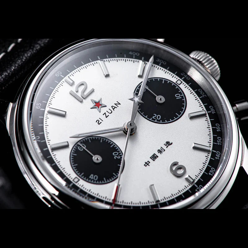 Sugess Panda Chronograph Watch Model SUPAN006GN