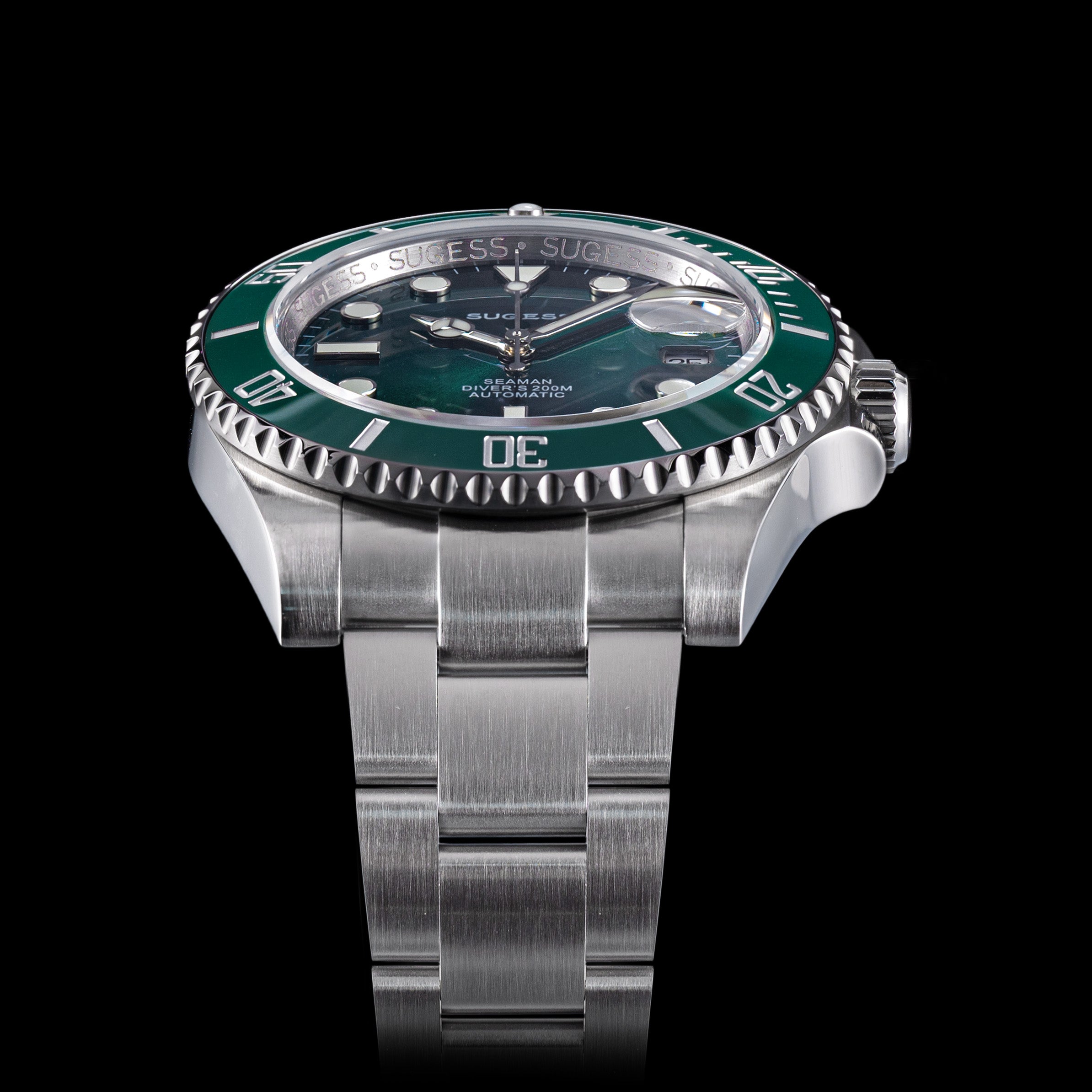 Submariner V10 Stainless Steel Ceramic Bezel Seaman NH35A