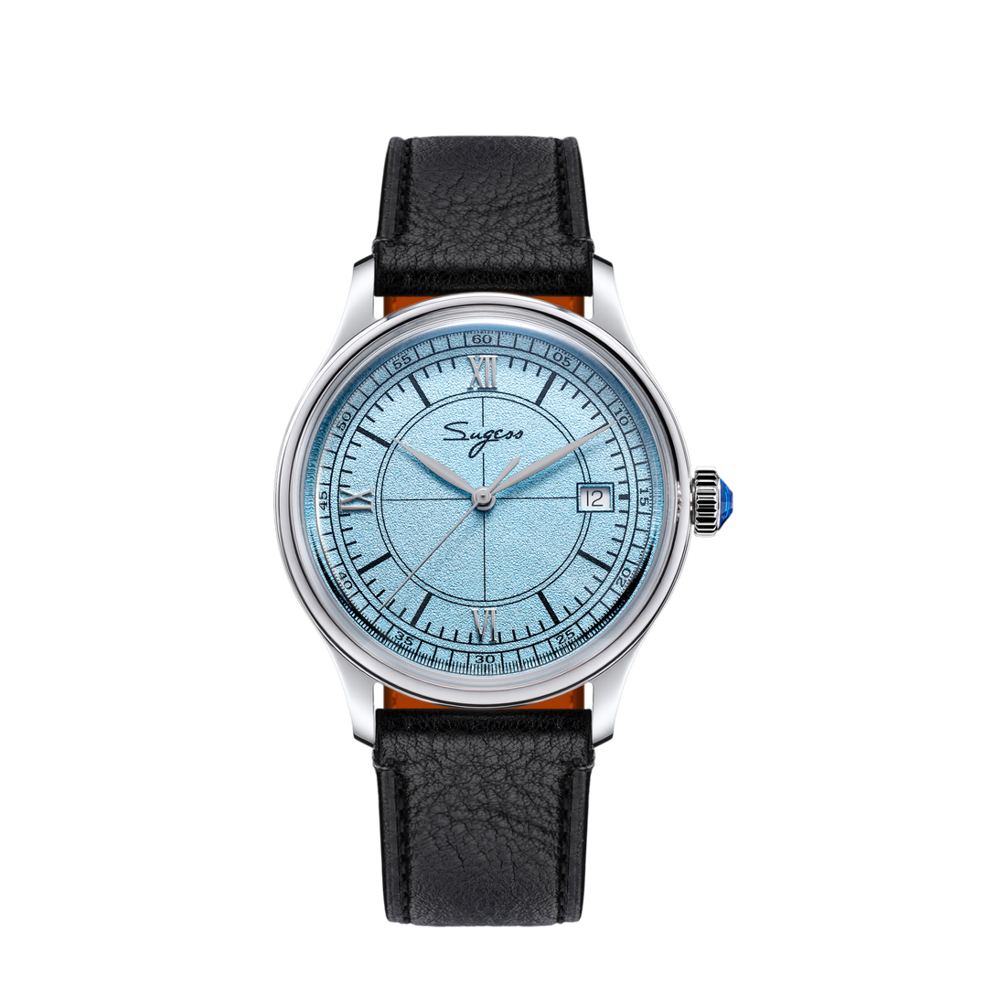 Heritage S455 Light Blue Dial Stainless Steel Automatic