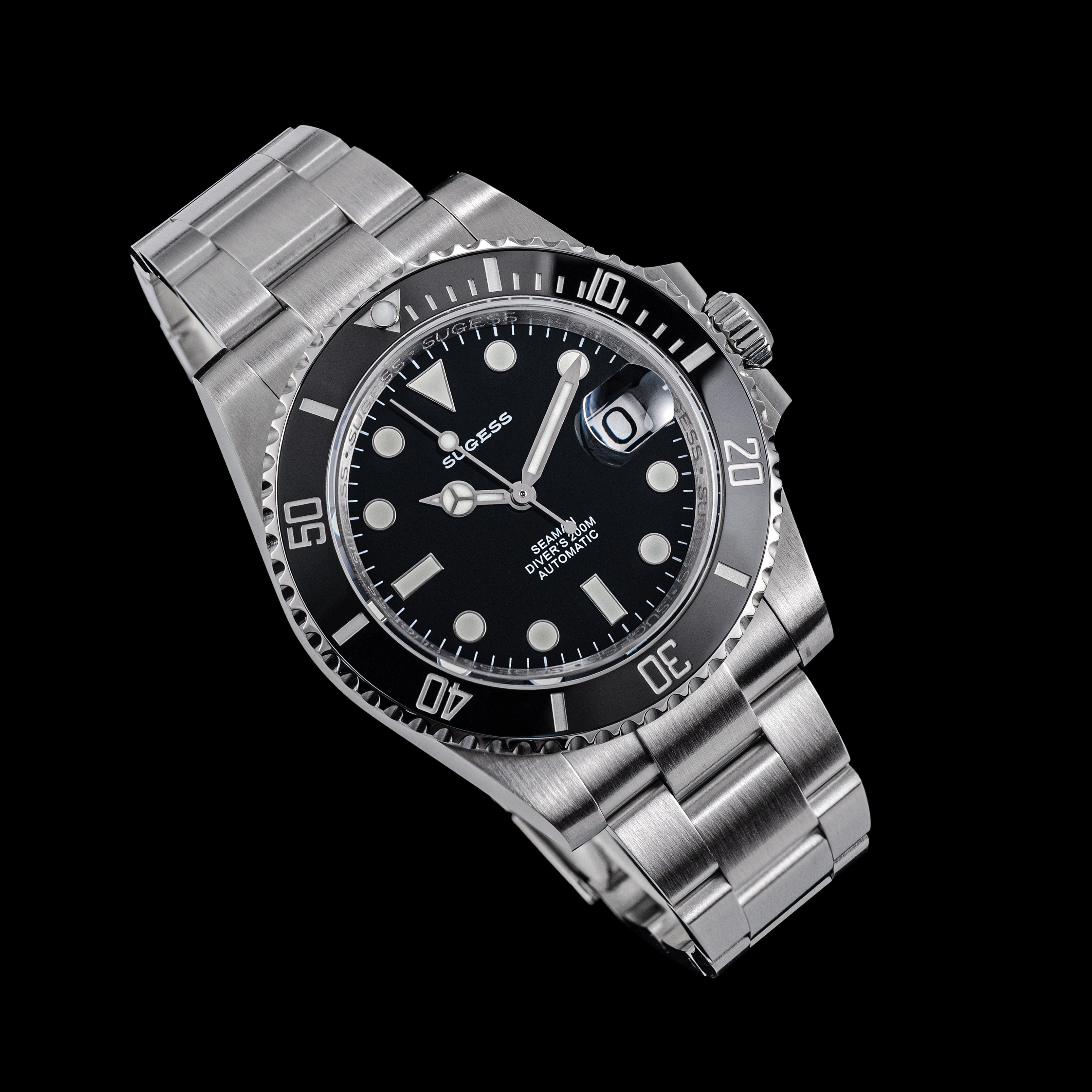 Ocean Star S421 SU116610LN Black Dial Black Bezel Automatic (Seagull S Ocean Star S421 SU116610LN Black Dial Black Bezel Automatic (Seagull S