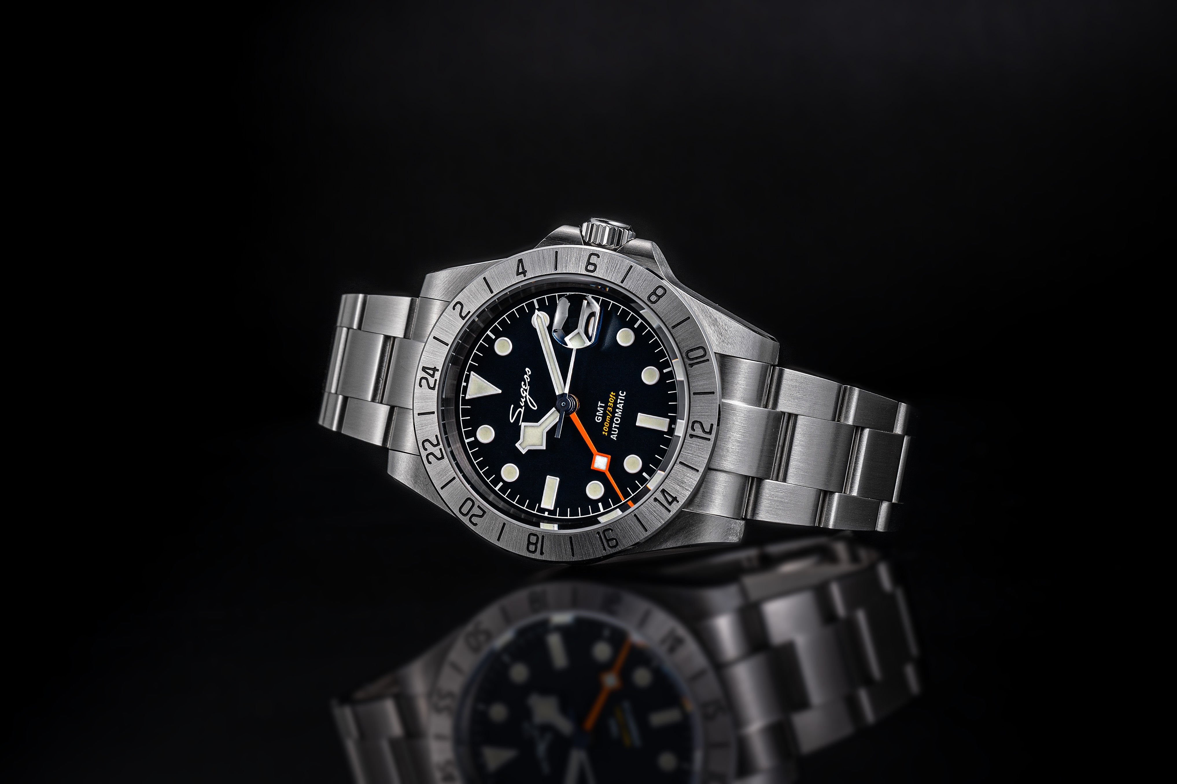 Heritage S463 BB GMT Black Dial