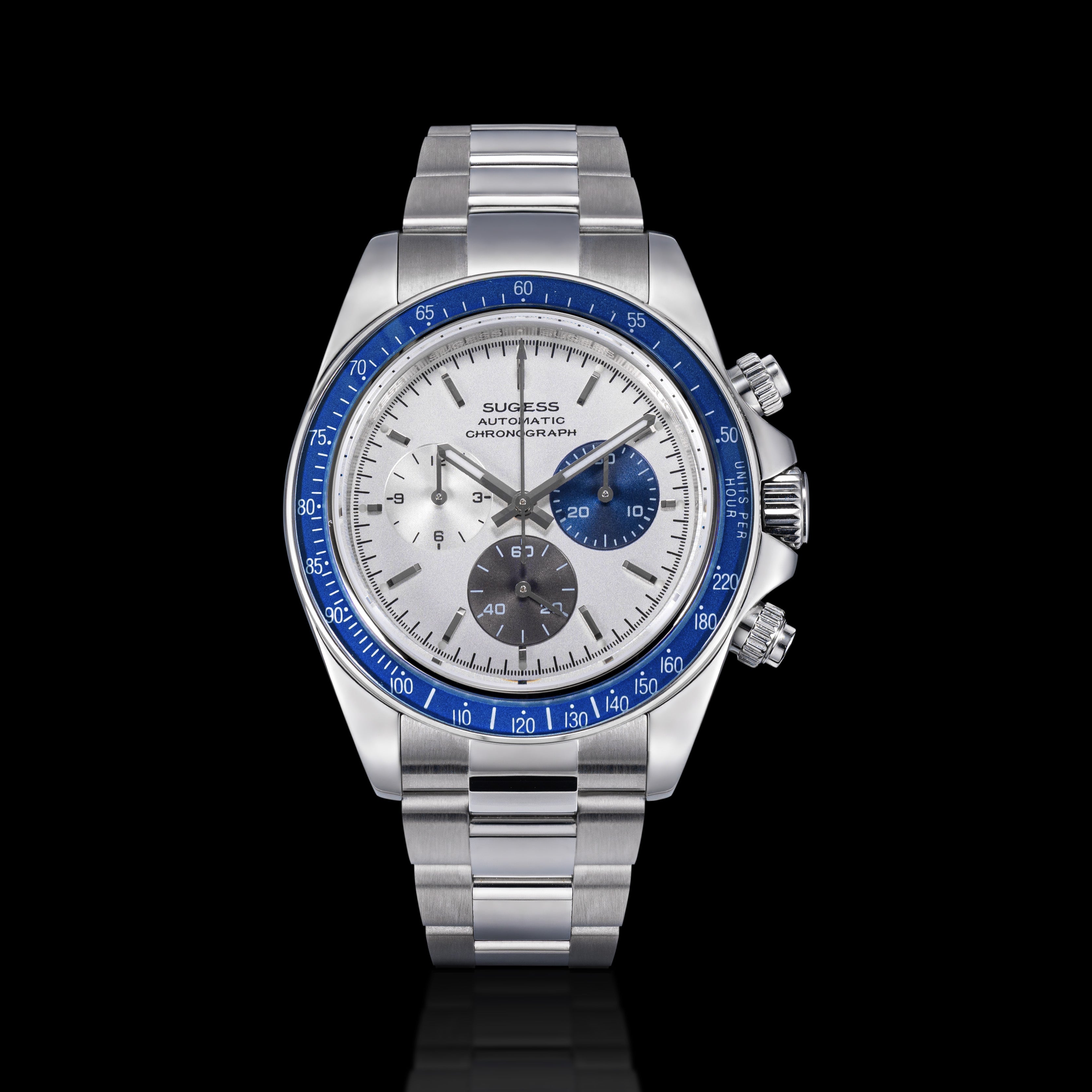 時計 SEESTERN automatic Seestern S473 Automatic Chronograph Sapphire Bezel Special Dial