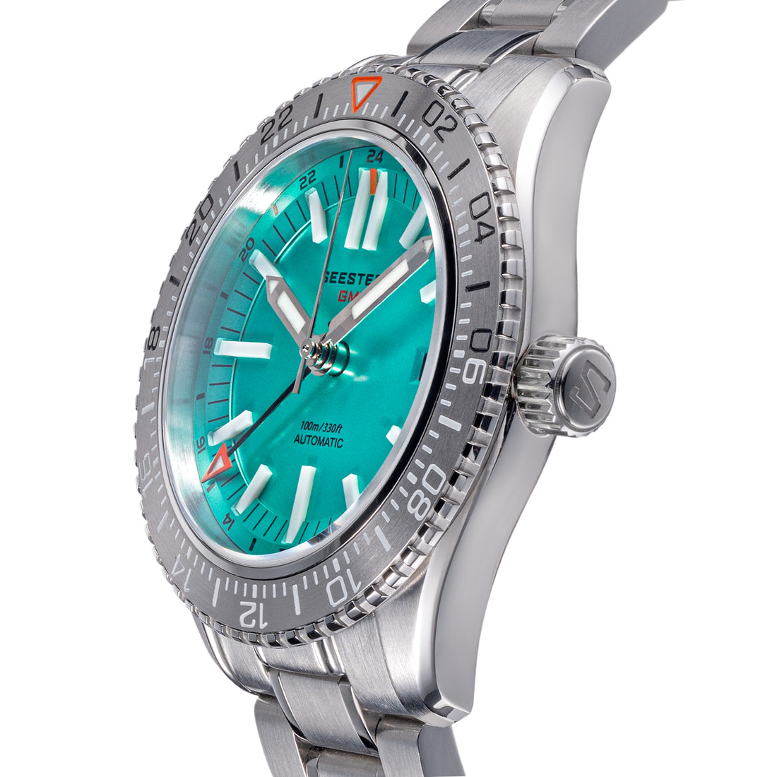Seestern S474 GMT Light Blue Dial