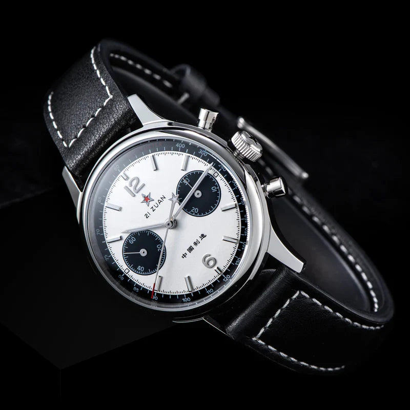 Sugess Panda Chronograph Watch Model SUPAN006GN