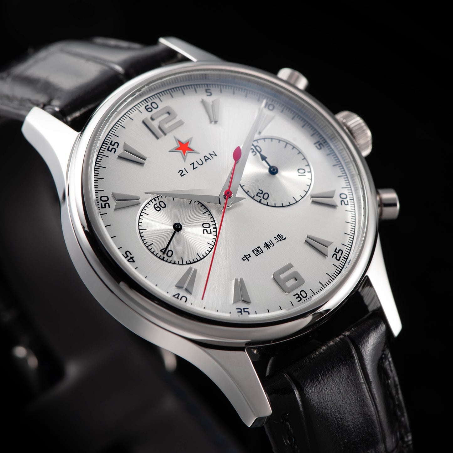 Seagull Movement Watch SU1963S 1963 38mm Silver Dial