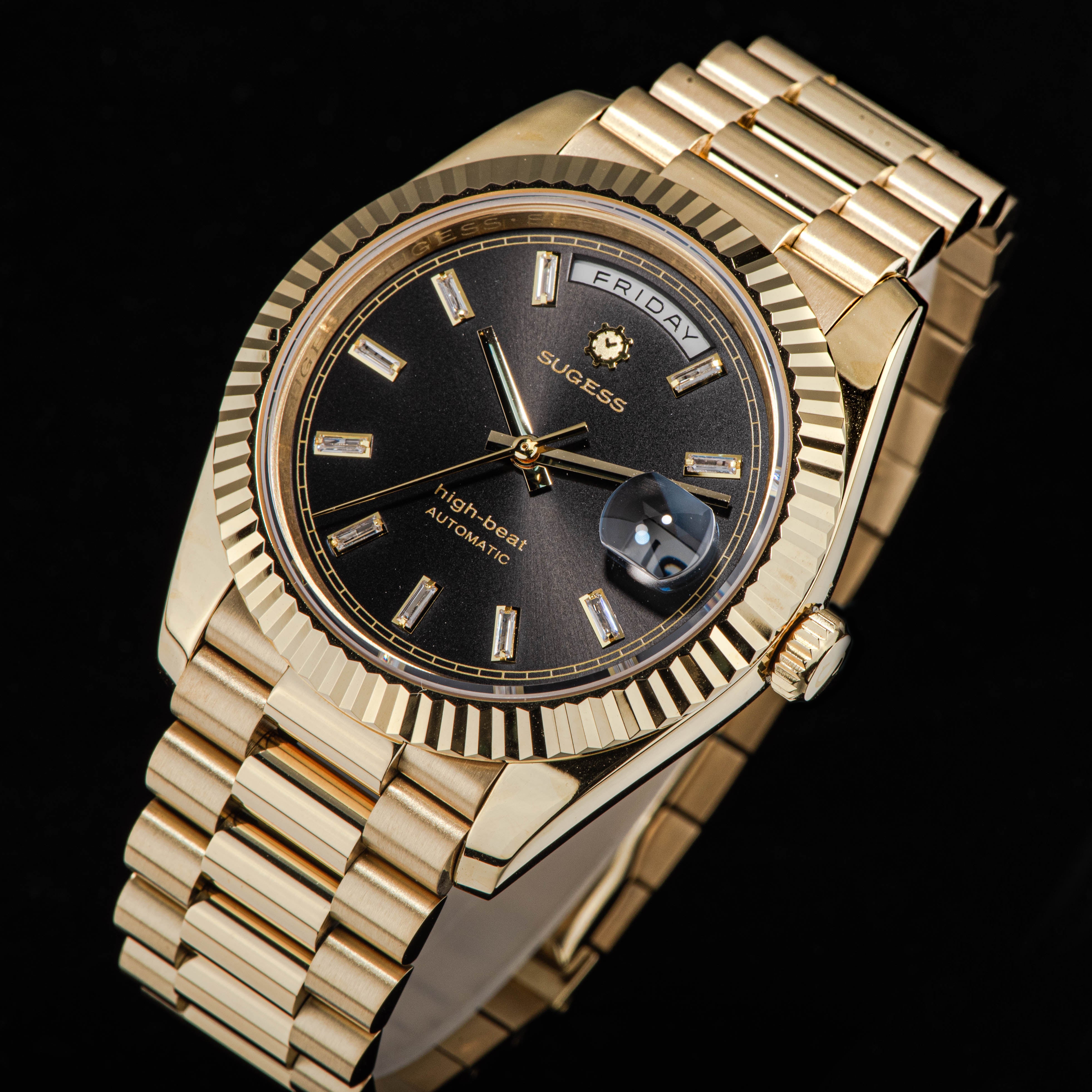 セイコーMATIC 33 Jewels Automatic Day/Date Seiko Matic Weekdater 33 Jewels Kanji Day Date Silver Dial