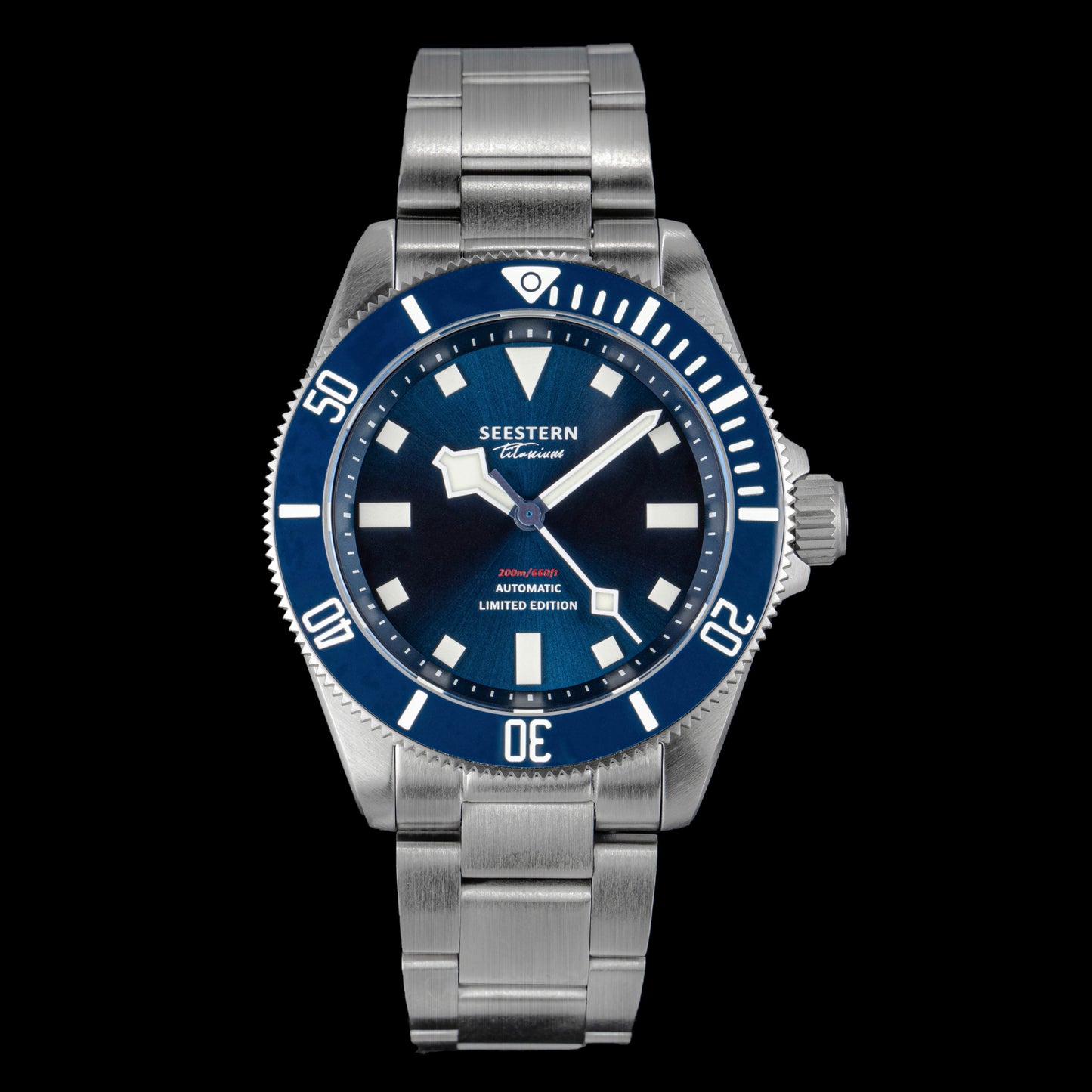 Seestern 430 Titaniumn Professional Diver (Seagull ST2130 movement)