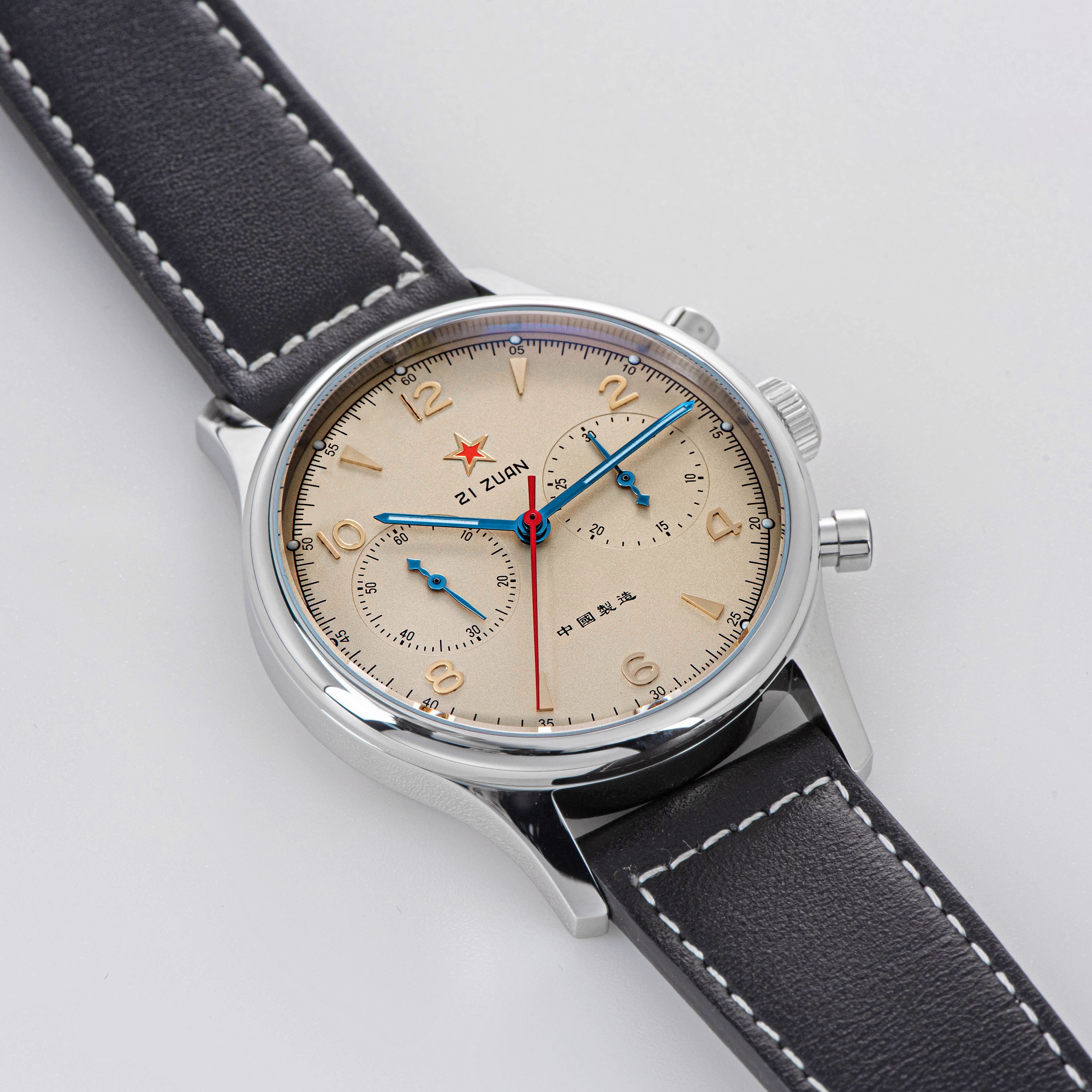 Sugess 40mm 1963 Sapphire Crystal Glass Seagull ST1901 Movement