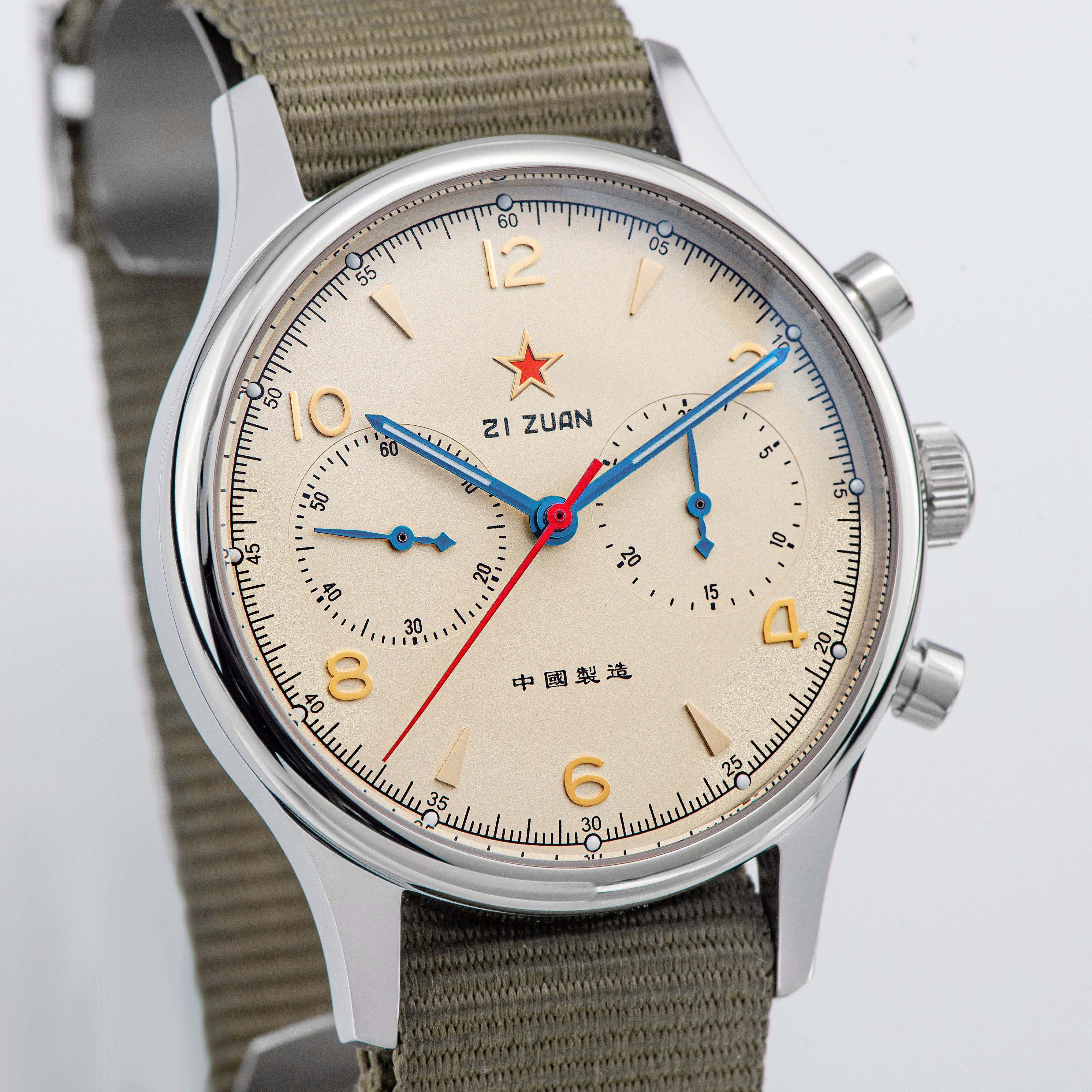 Sugess 40mm 1963 Sapphire Crystal Glass Seagull ST1901 Movement