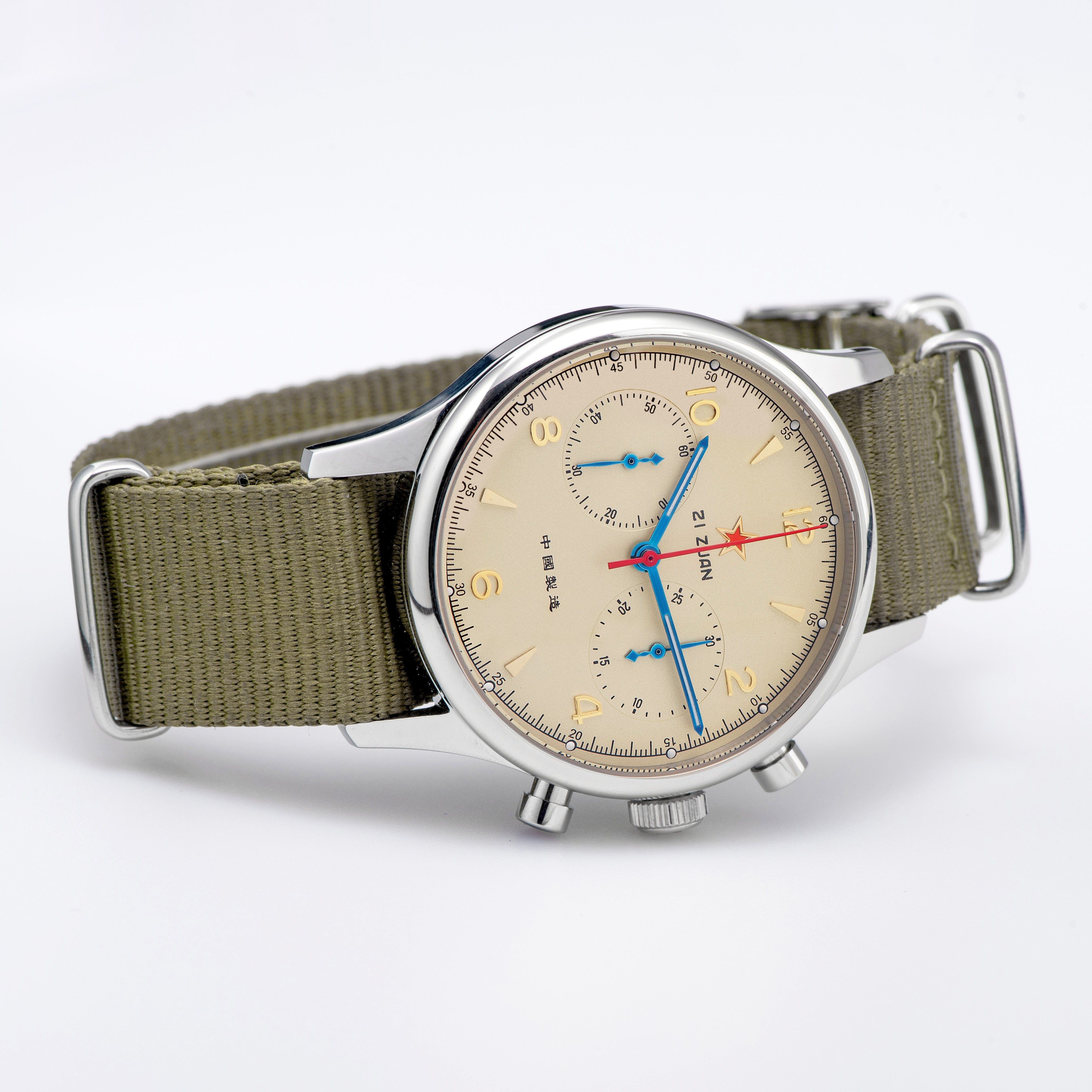 Sugess 40mm 1963 Sapphire Crystal Glass Seagull ST1901 Movement