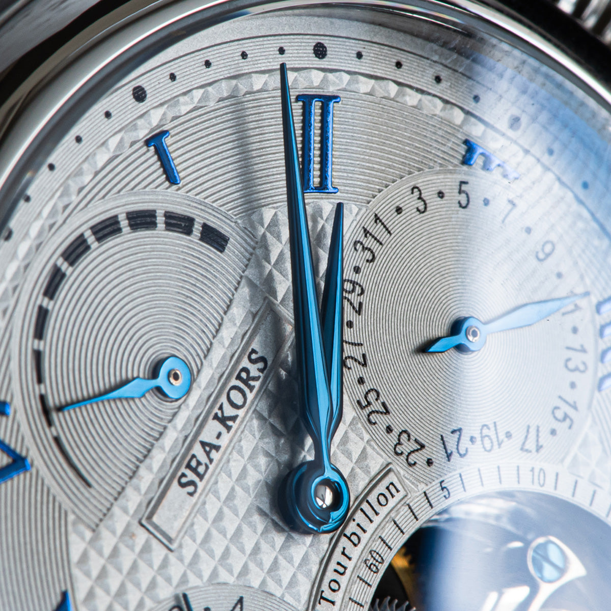 Sugess seakors Seagull ST8007 Tourbillon Movement Watch SE8007SW