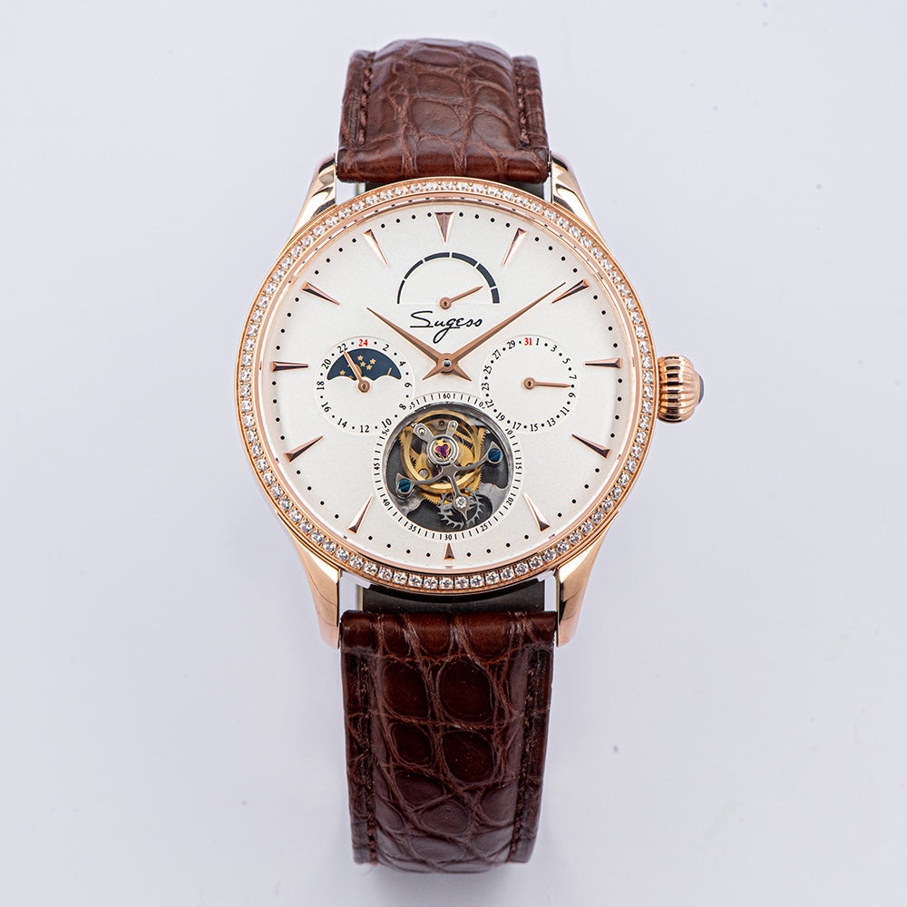 Sugess Tourbillon Master SU8007RWD2 Rose Gold