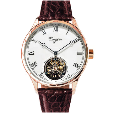 Tourbillon Master SU8230RGW Rose Gold Case