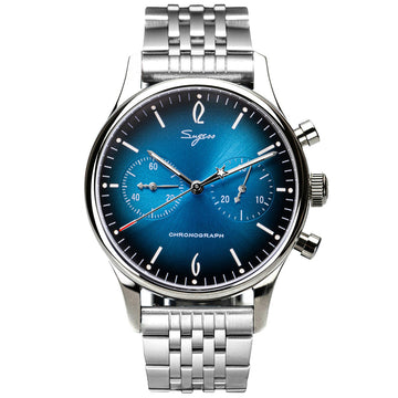 Chrono Heritage SUCHP008E Blue Dial Bracelet