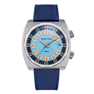 Seestern S471 Internal Rotating Bezel Blue Dial Automatic