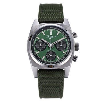 Chrono Heritage S419-2 Chronograph Green Dial