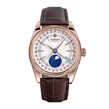 MoonPhase Master S452 Rose Gold White Dial