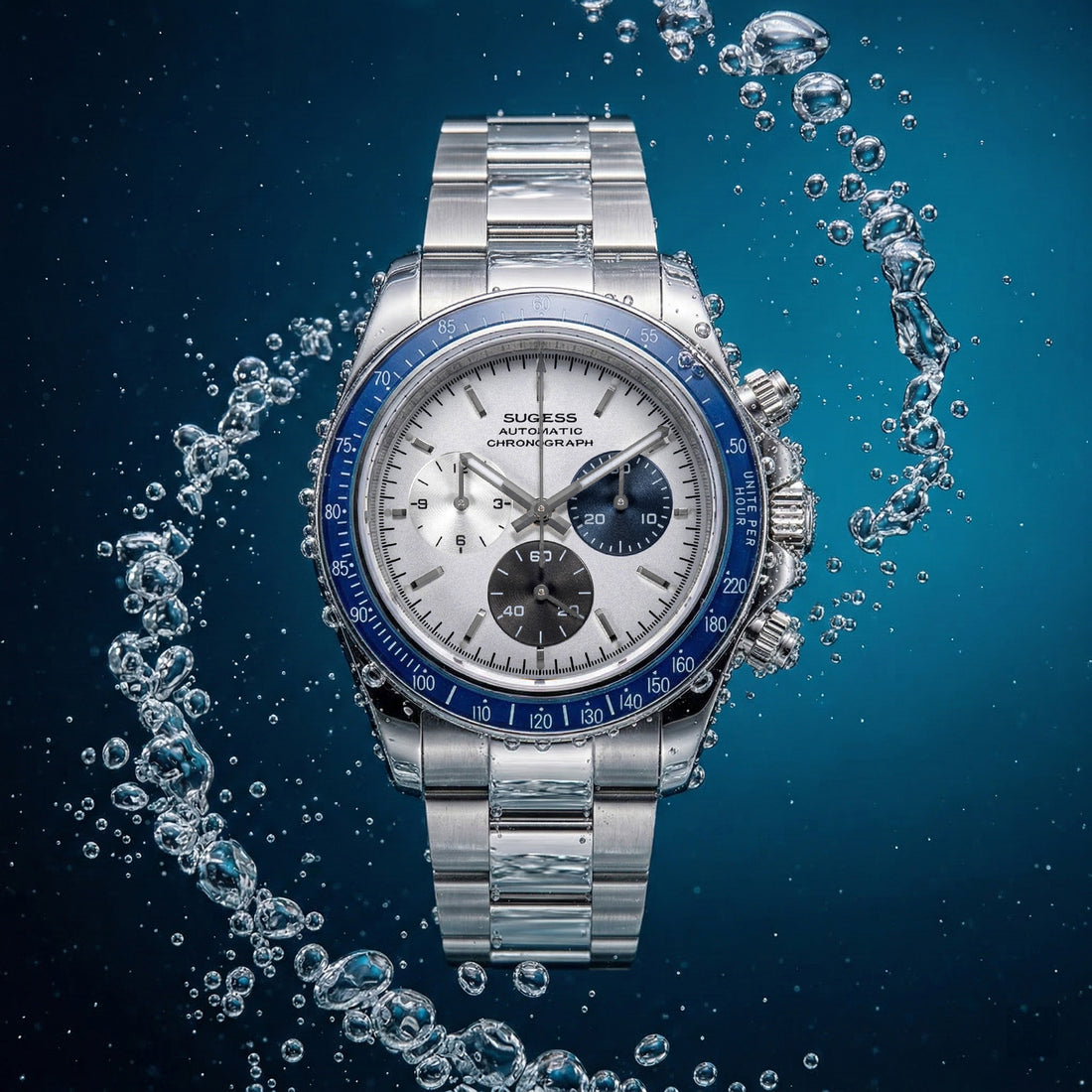 Seestern S473 Automatic Chronograph Sapphire Bezel Special Dial