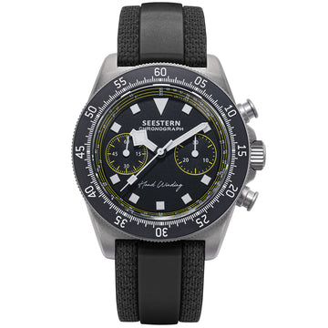 Seestern Chrono S443 Chronograph Yellow ST19 Movement Lumed