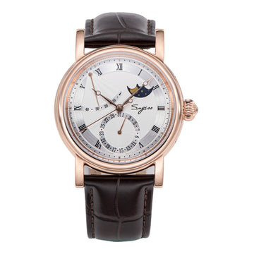 MoonPhase Master S426 Rose Gold Case Power Reserve Indicator Date