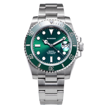 Ocean Star SU116610LV Burst Green Dial Green Bezel Automatic (Seagull ST2130 movement)