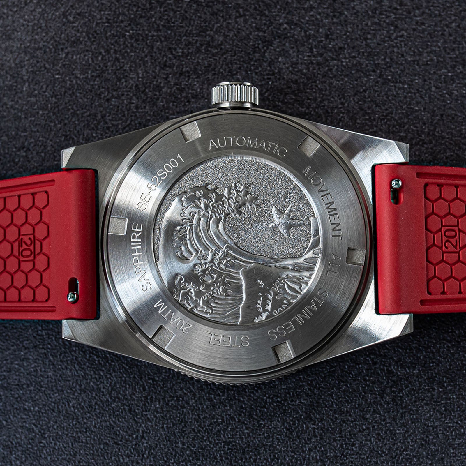 Naval ProducedbyLOWERCASE 39mm自動巻オレンジ文字盤 Naval Watch Produced By LOWERCASE FRXA016 Orange Mechanical