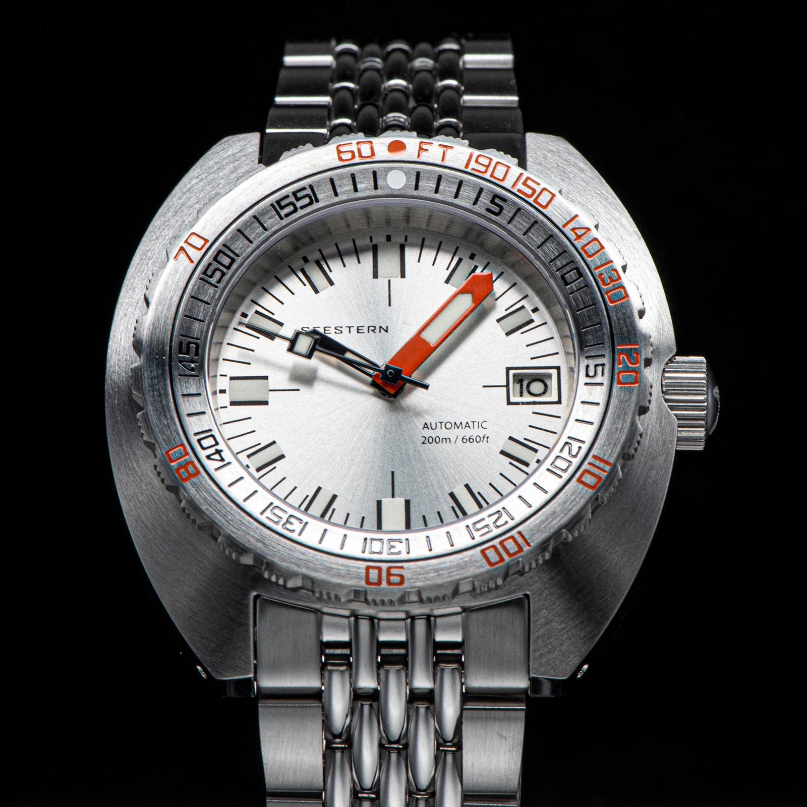 Seestern Sub300T Stainless Steel Ceramic Bezel Seaman NH35A