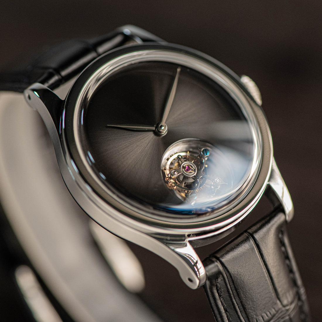 Tourbillon Master SU8000MSGR Stainless Steel Case Grey Dial