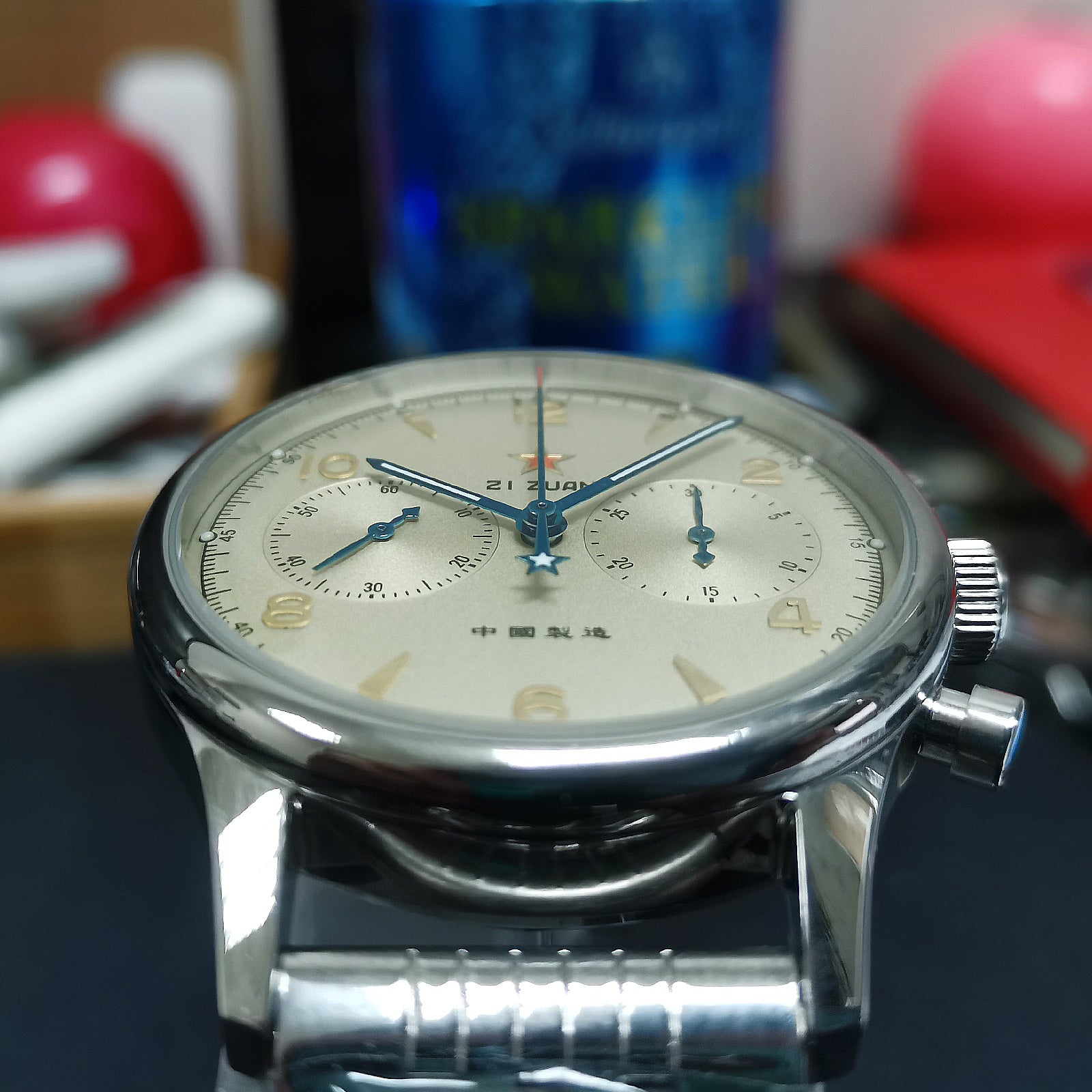 Seagull 1963 Sugess Steel Chrono ST1901 Movement Chronograph Watch