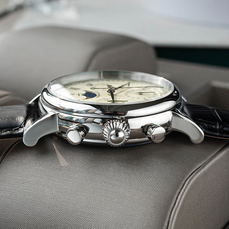 sug＊ Sugess Moonphase Seagull ST1908 Movement Watch SUM199S