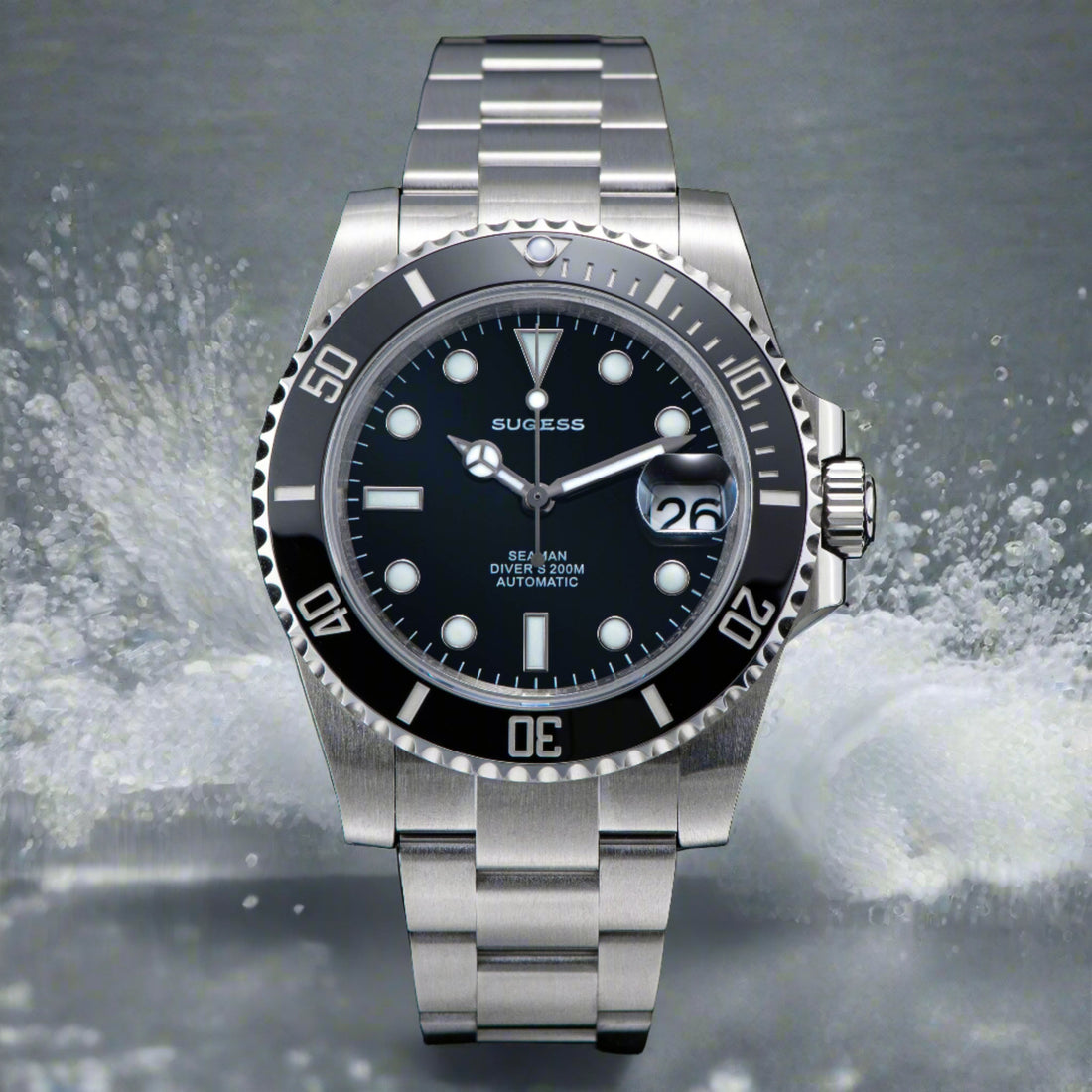 Ocean Star SP116610LN Black Dial Black Bezel Automatic (NH35 movement)