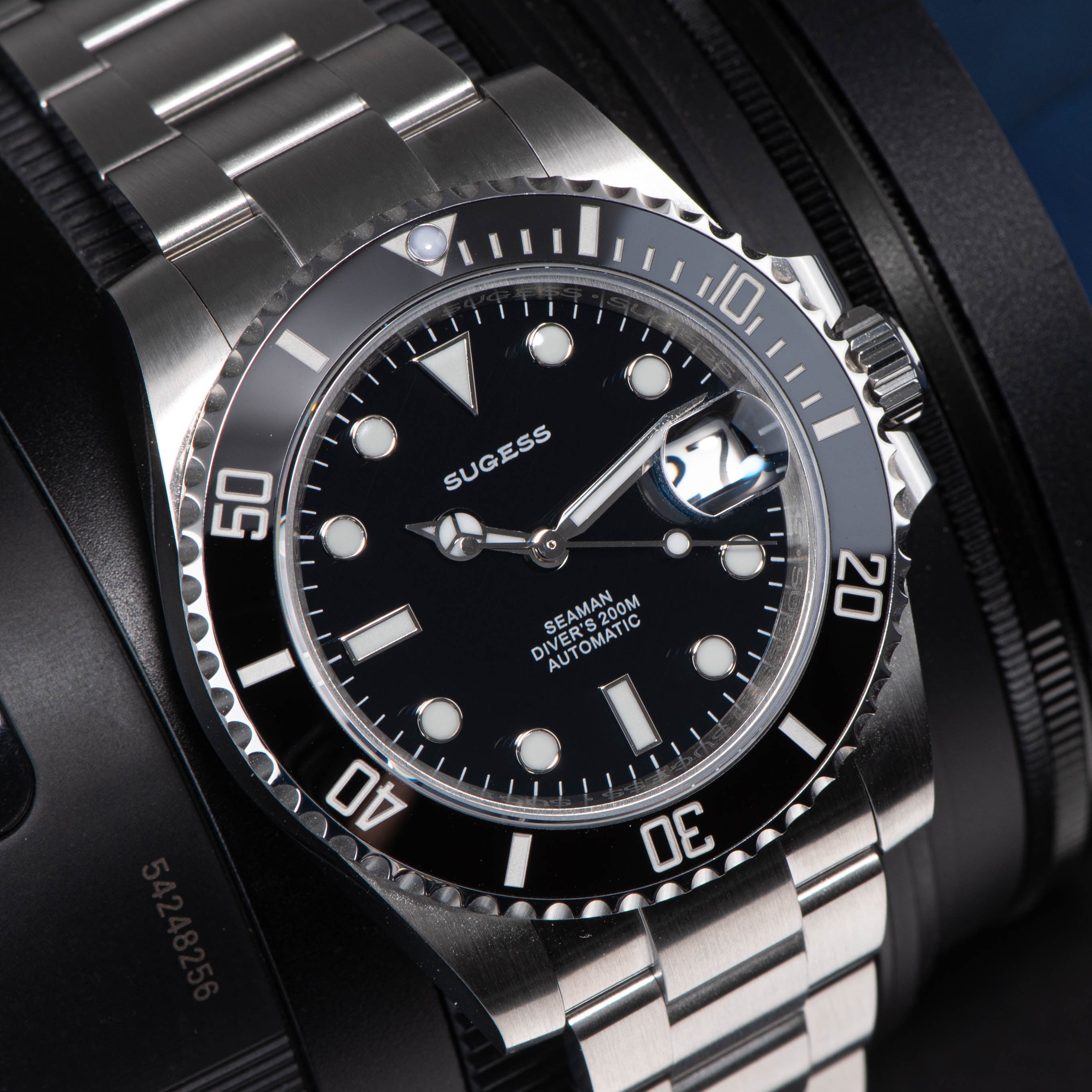 Submariner V10 Stainless Steel Ceramic Bezel Seaman NH35A