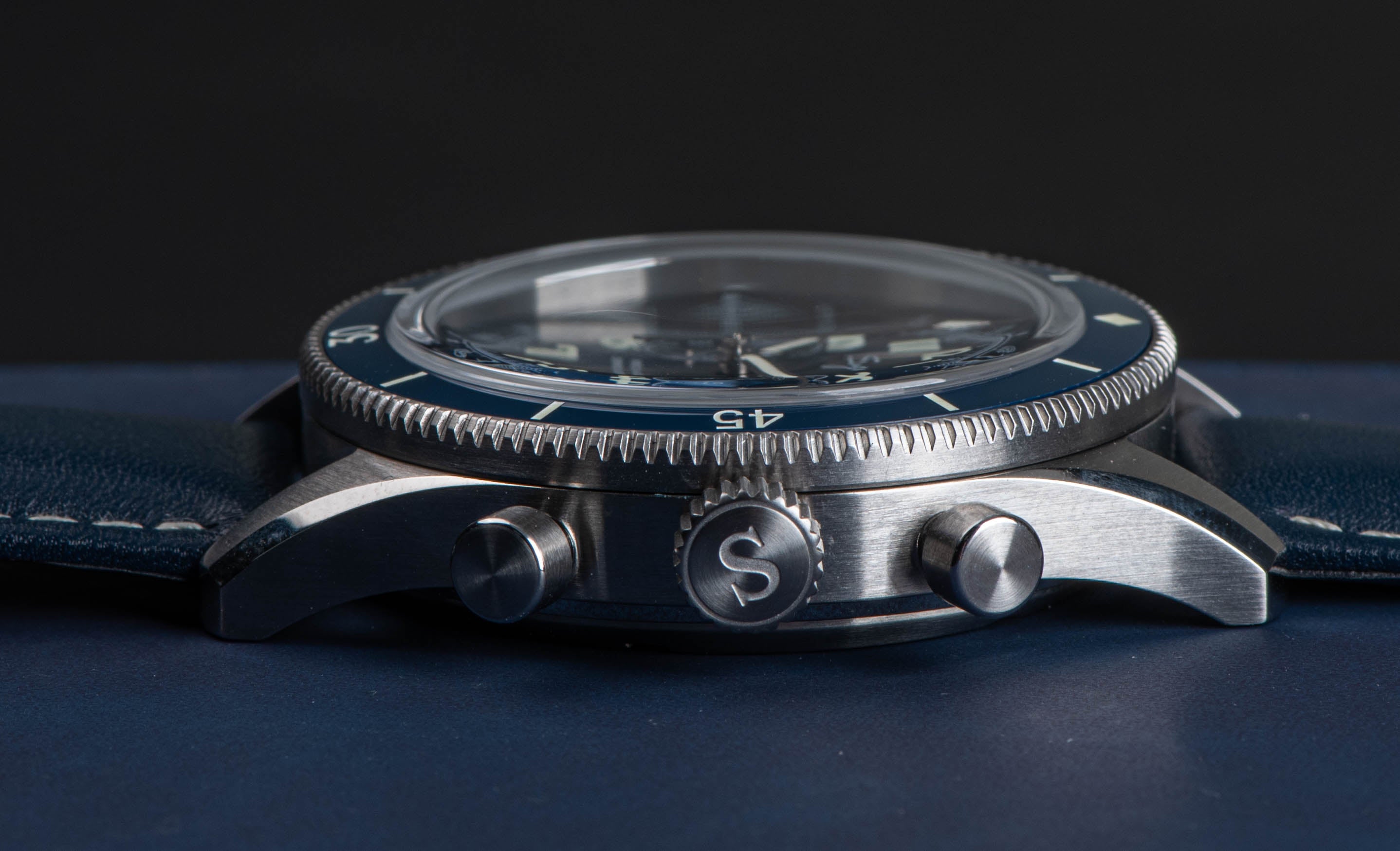 Chrono Heritage S423 Chronograph Blue Dial