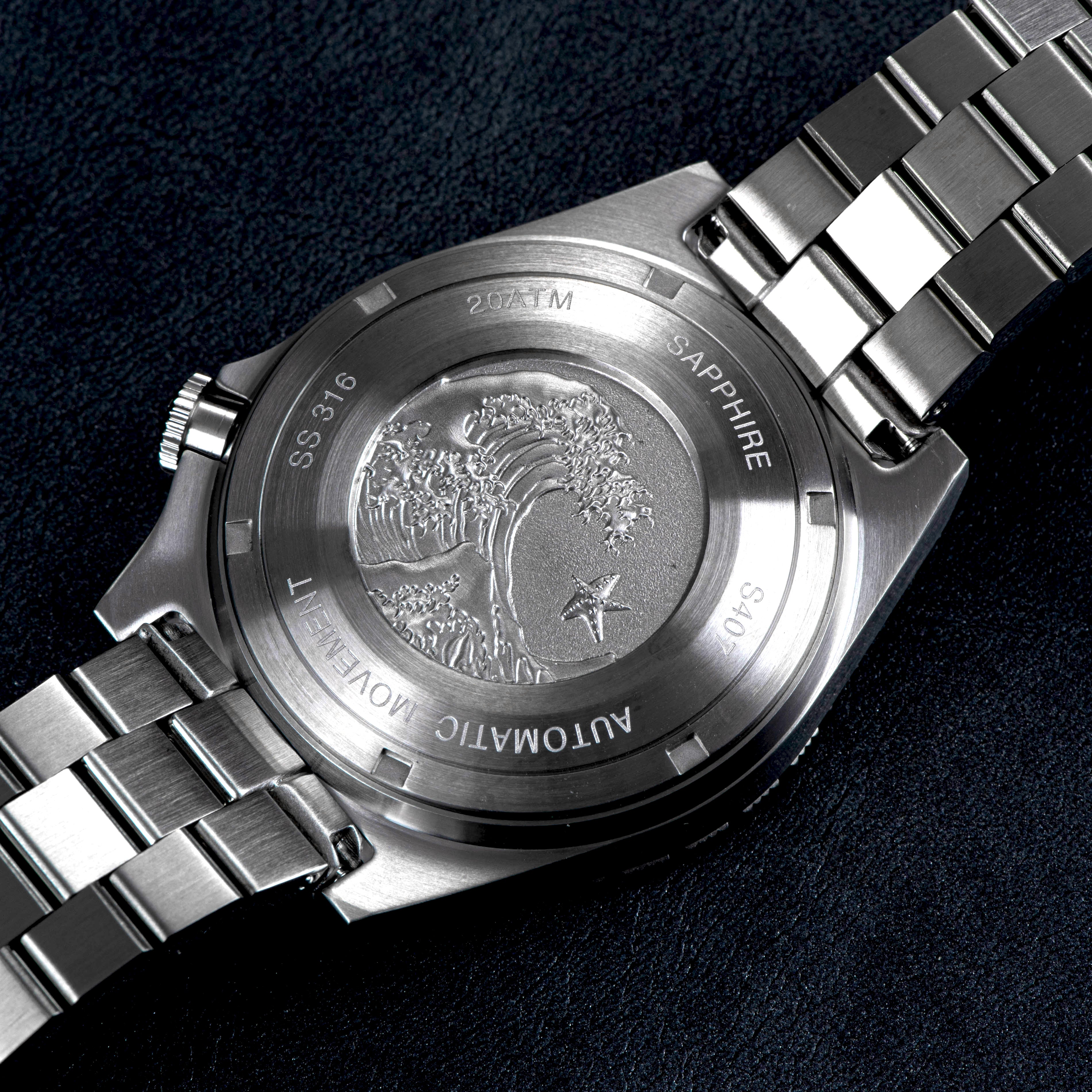 Seestern Sub 600T Stainless Steel Ceramic Bezel Seaman NH35A