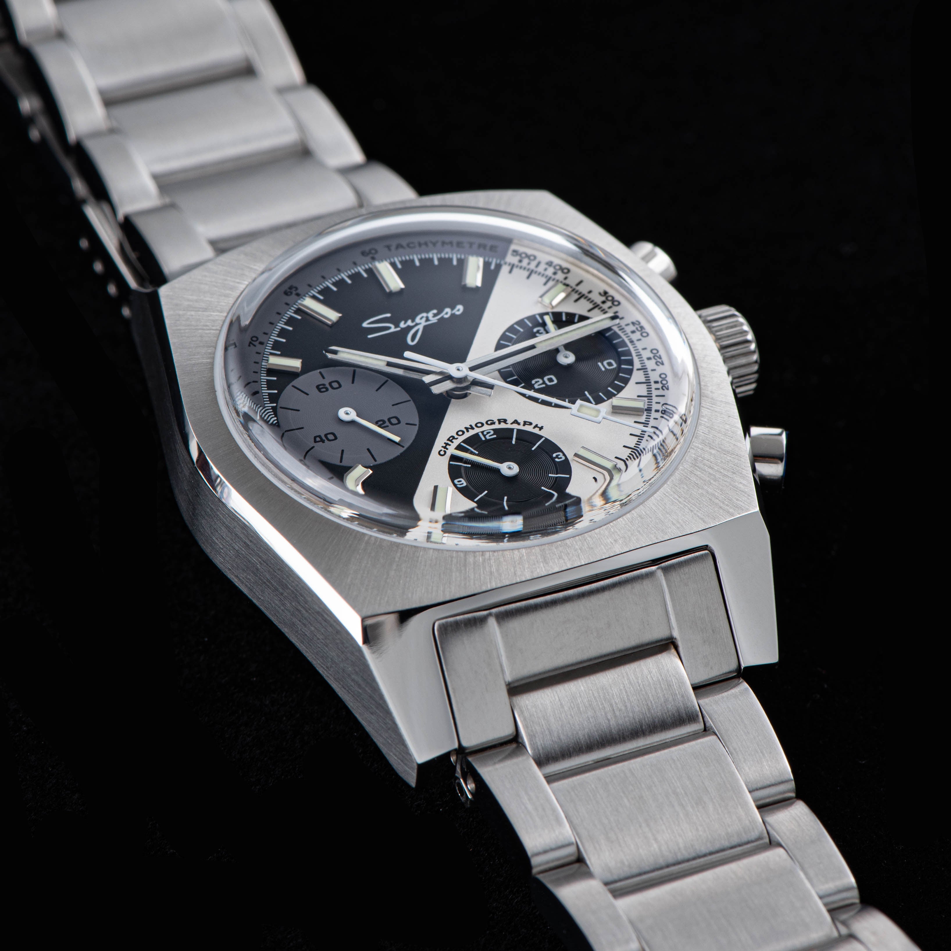 Chrono Heritage S419 Chronograph Zorro Dial Bracelet