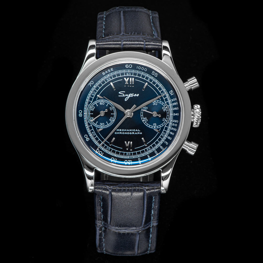 Chrono Heritage S411 SU1901DBS Deep Blue Dial