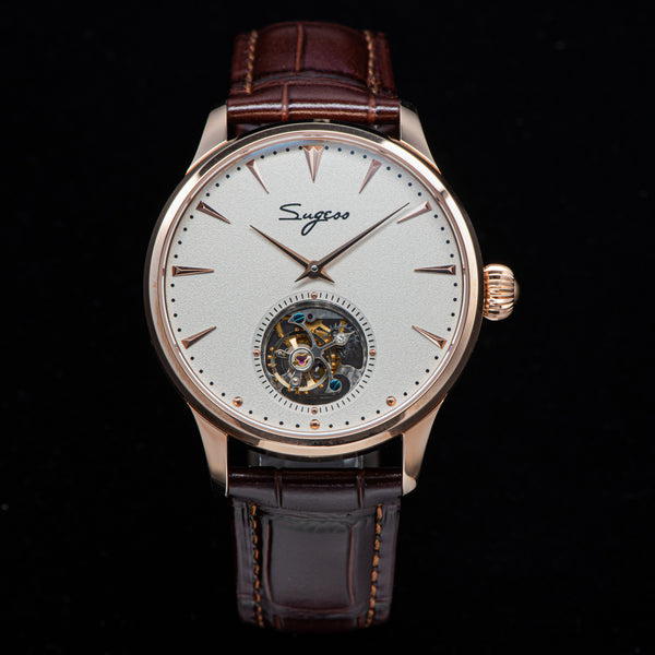 Sugess Seagull ST8000 Tourbillon Movement Watch SU8000ISB