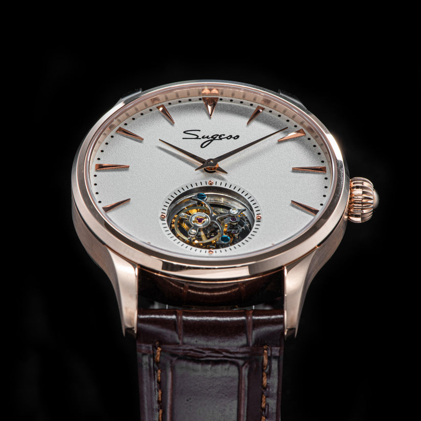 Sugess Seagull ST8000 Tourbillon Movement Watch SU8000ISB