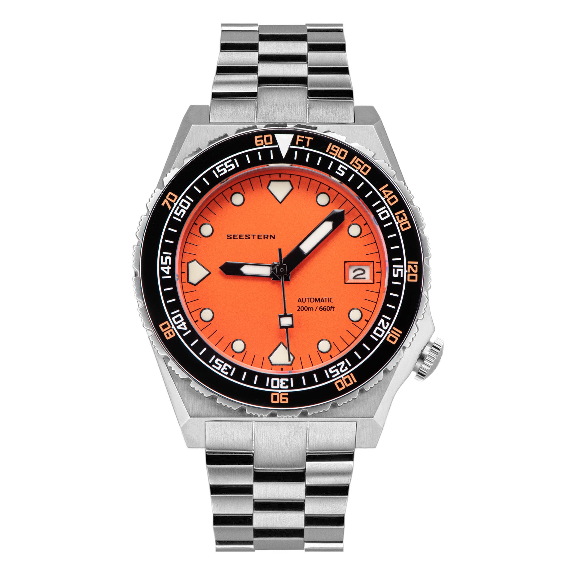 Seestern Sub300T Stainless Steel Ceramic Bezel Seaman NH35A