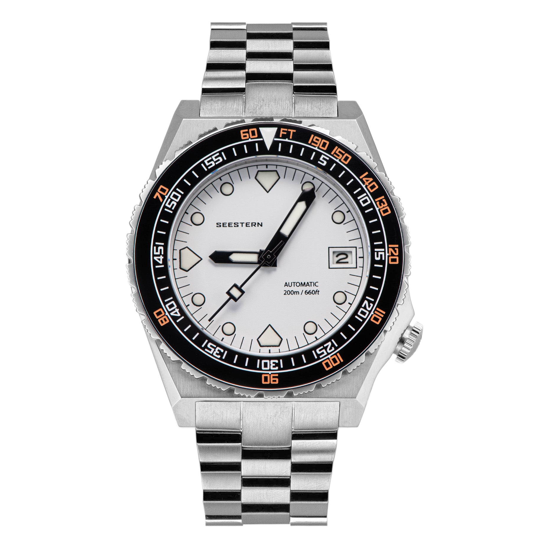 Seestern Sub 600T Stainless Steel Ceramic Bezel Seaman NH35A
