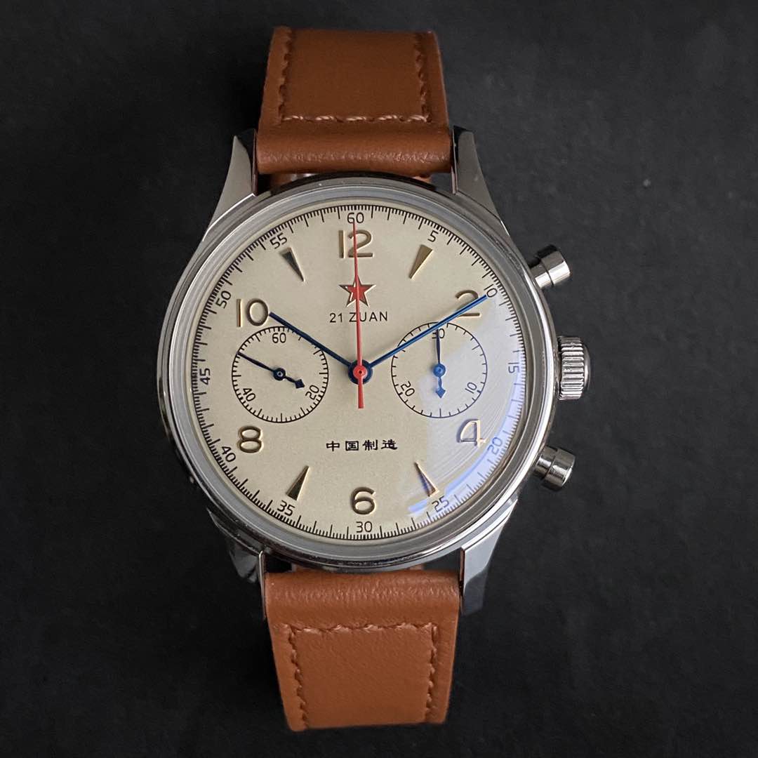 Sugess 40mm 1963 Mineral Glass Seagull ST1901 Movement Chronograph