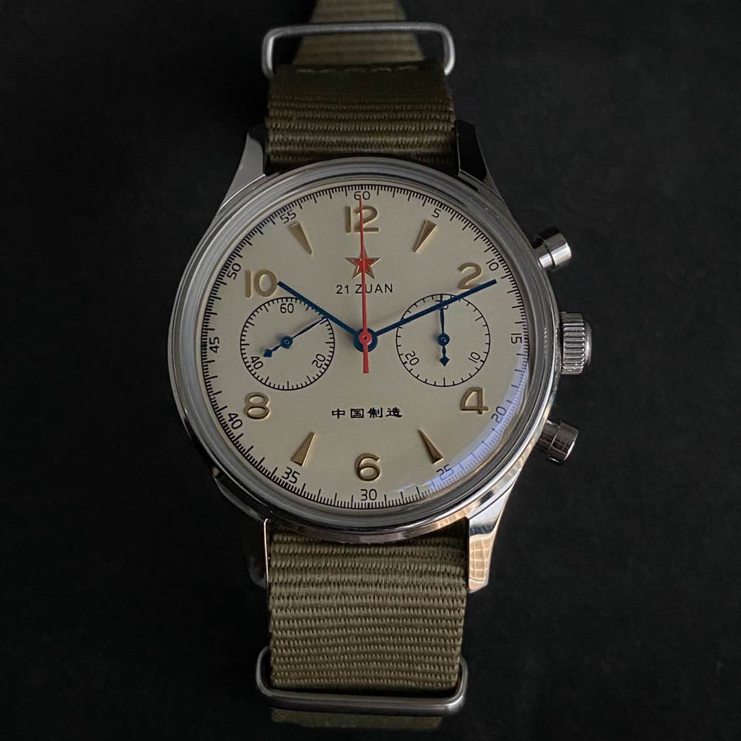 Sugess 40mm 1963 Mineral Glass Seagull ST1901 Movement Chronograph